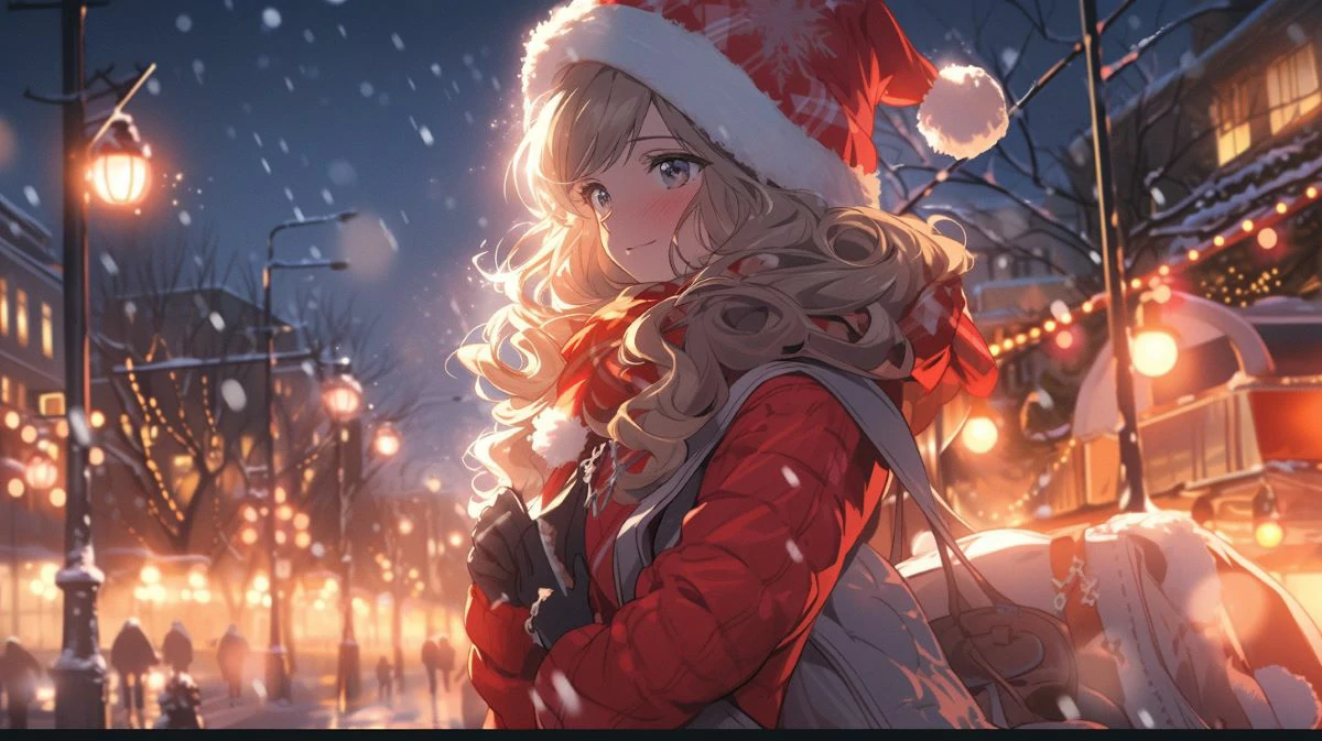 Christmas Anime Render 1 by Natsi90 on DeviantArt