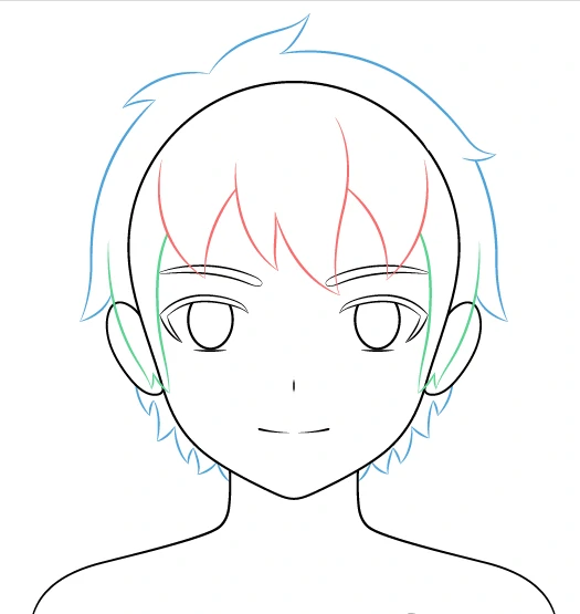 How To Draw An Anime Boy: A Step-by-Step Guide For Beginners | ZMO.AI